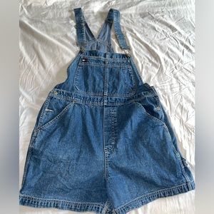 Vintage Tommy Hilfiger overalls shorts